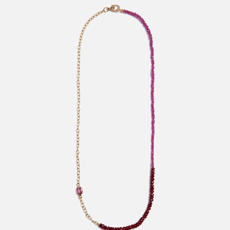 Necklaces Objet-a | Valerie Necklace Ruby