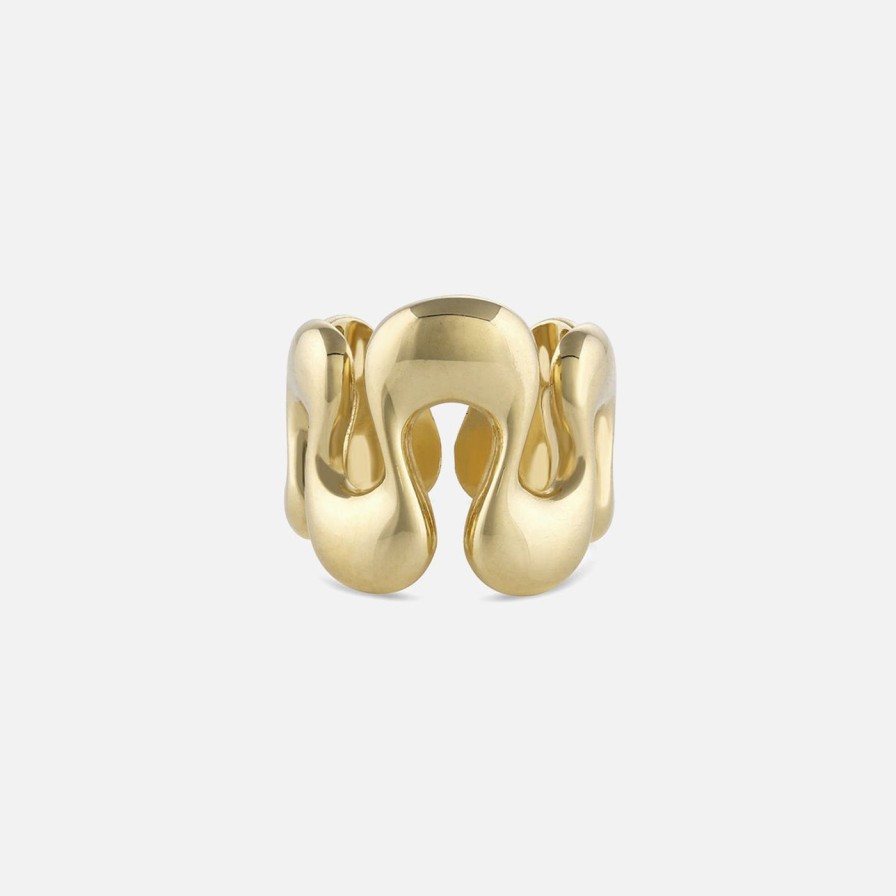 Rings White/Space | Sene Ring 14K Yellow Gold