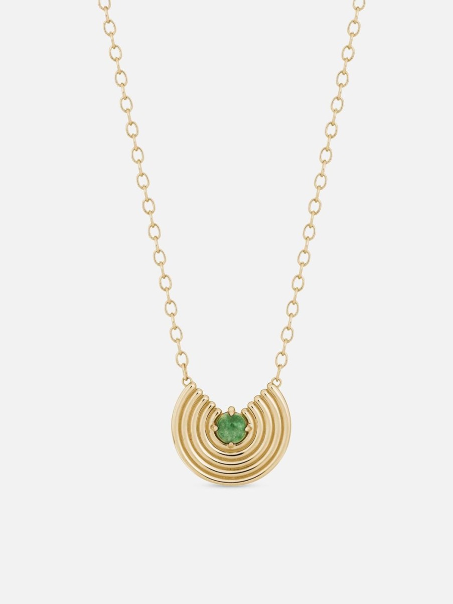 Necklaces ParkFord | Large Revival Necklace Jade