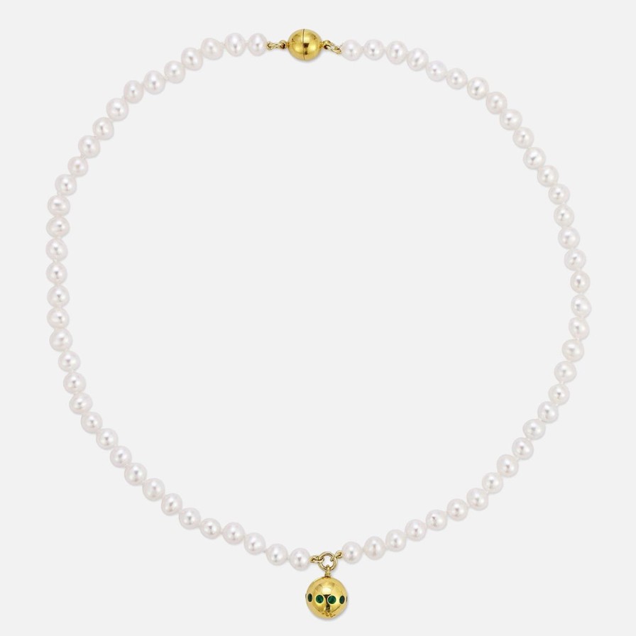 Necklaces Monbouquette | Nuni Clover Necklace Gold