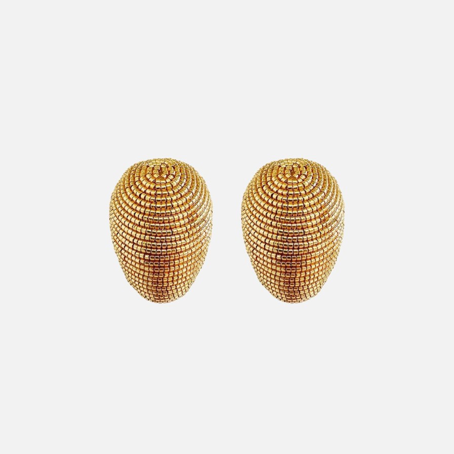 Earrings Susana Vega | Mini Maurita Earrings, Gold