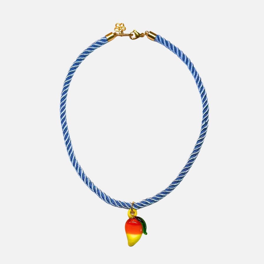 Necklaces NOTTE | Frutta Necklace, Mango Blue