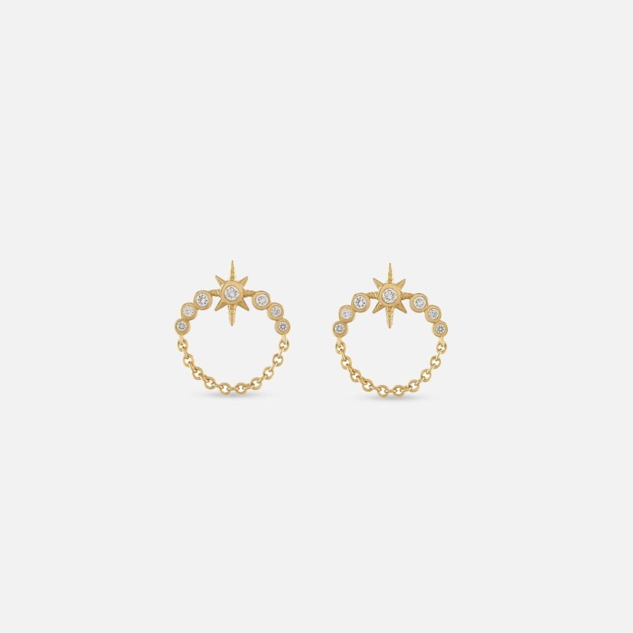 Earrings Eden Presley | Orbit Studs