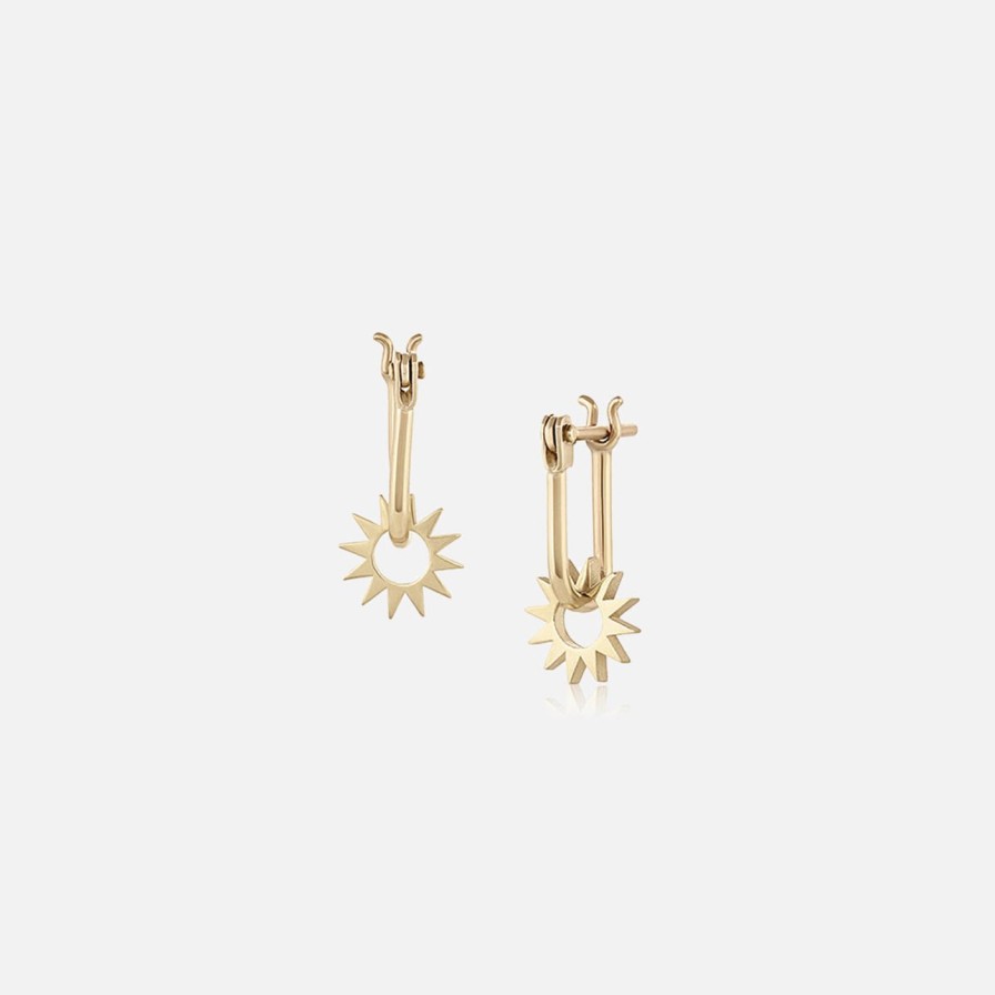 Earrings EMBLM Fine Jewelry | Baby Spur Earring 14K Yellow Gold