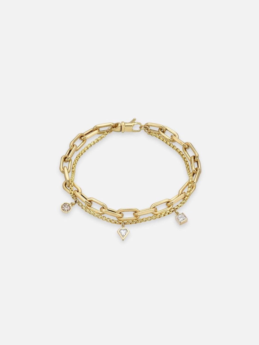 Bracelets Meredith Young | Elongated Link Double Bracelet