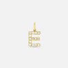 Charms & Pendants EF Collection | Diamond Initial Necklace Charm