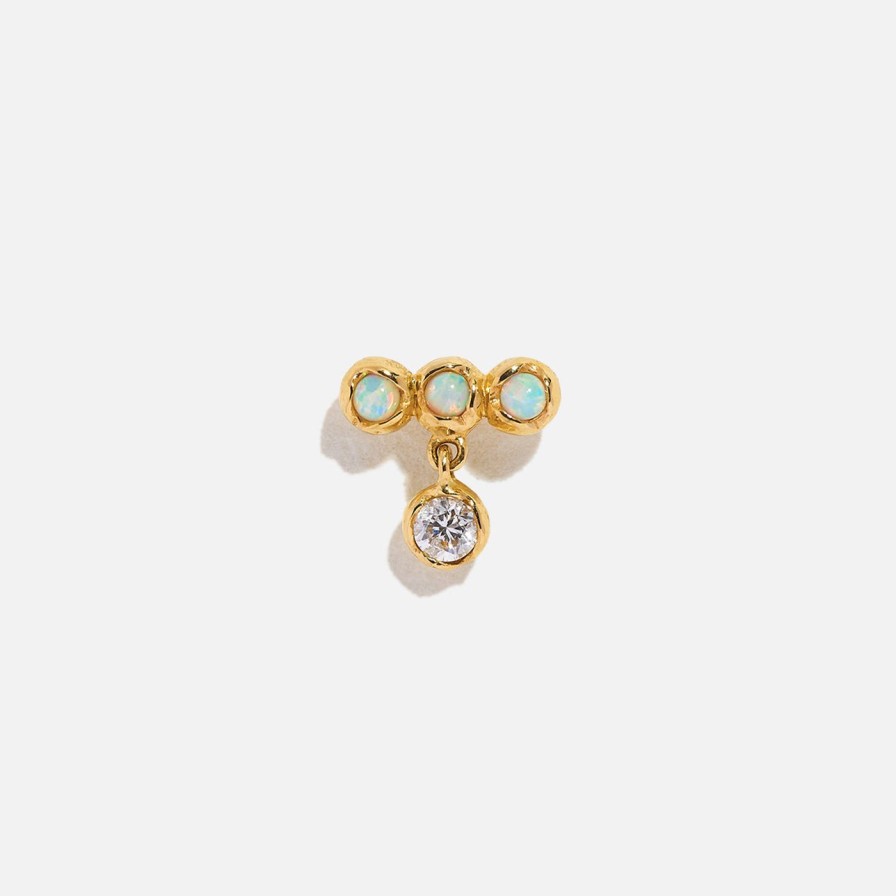 Earrings Pamela Love | Molten Bar Drop Stud