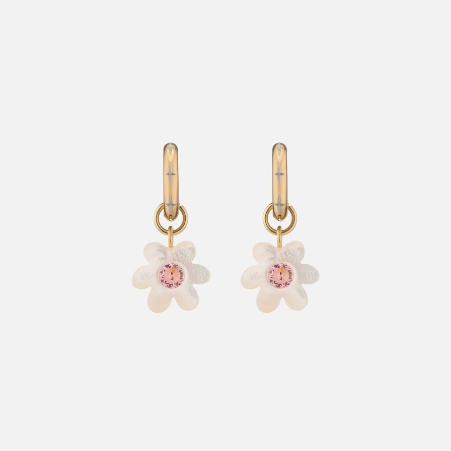 Earrings NOTTE | Mini Super Bloom Earrings, Pink