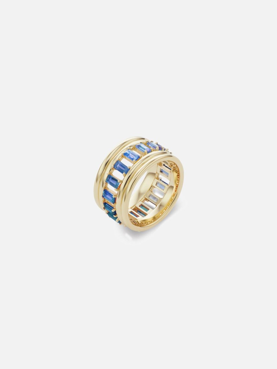 Rings ParkFord | Revival Column Ring Blue Ombre