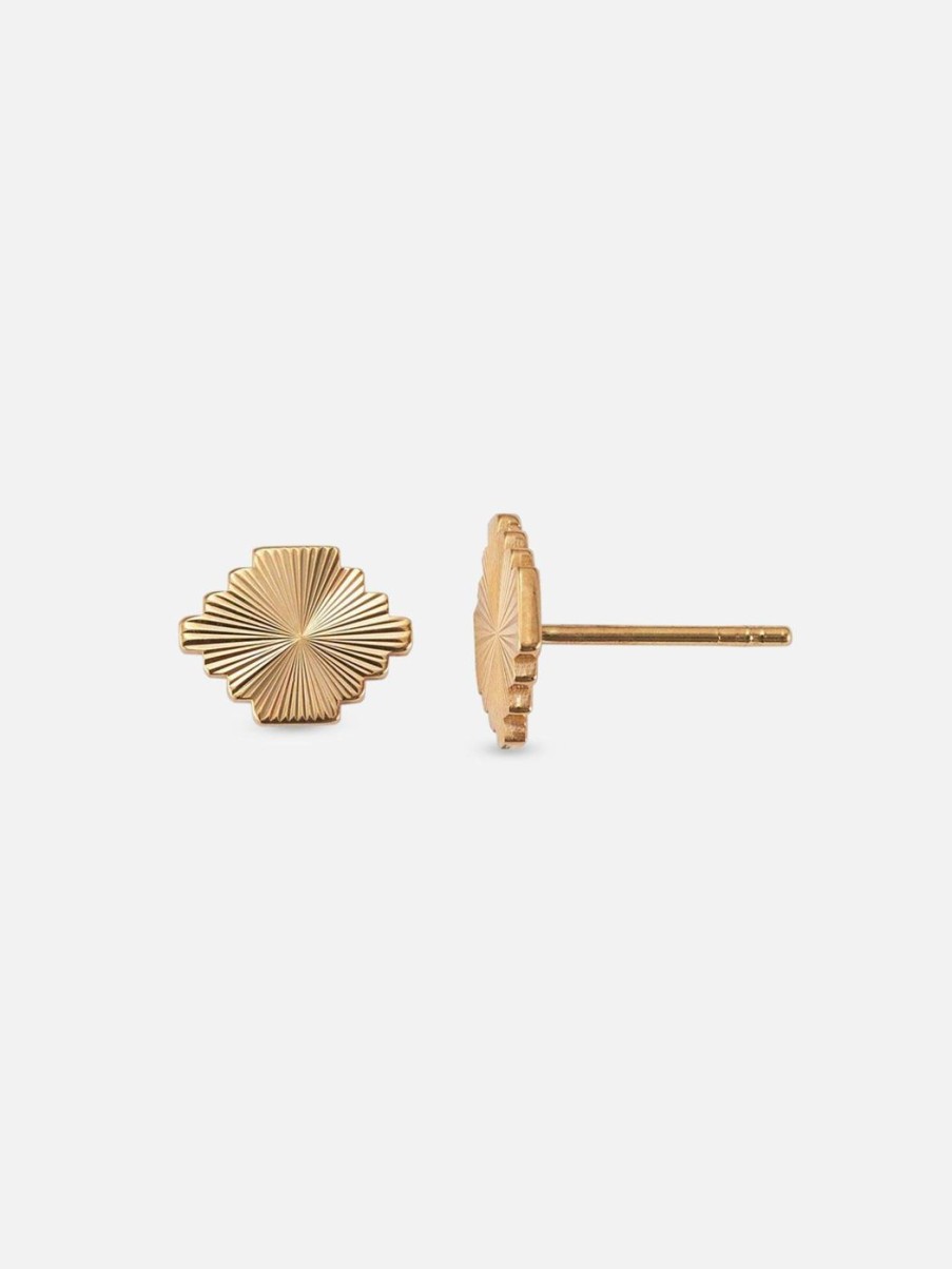 Earrings Alice Pierre | Puzzle Stud Earrings