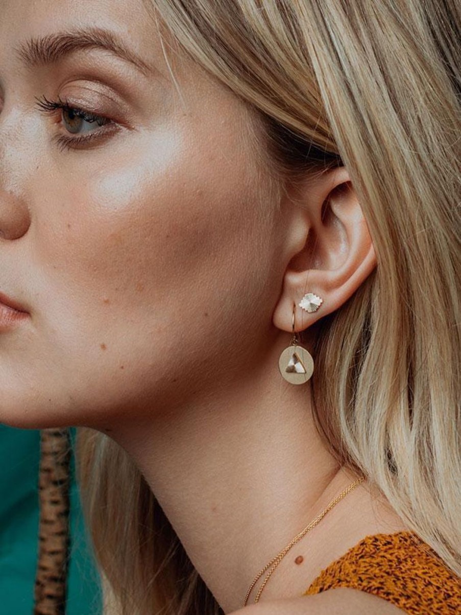 Earrings Alice Pierre | Puzzle Stud Earrings