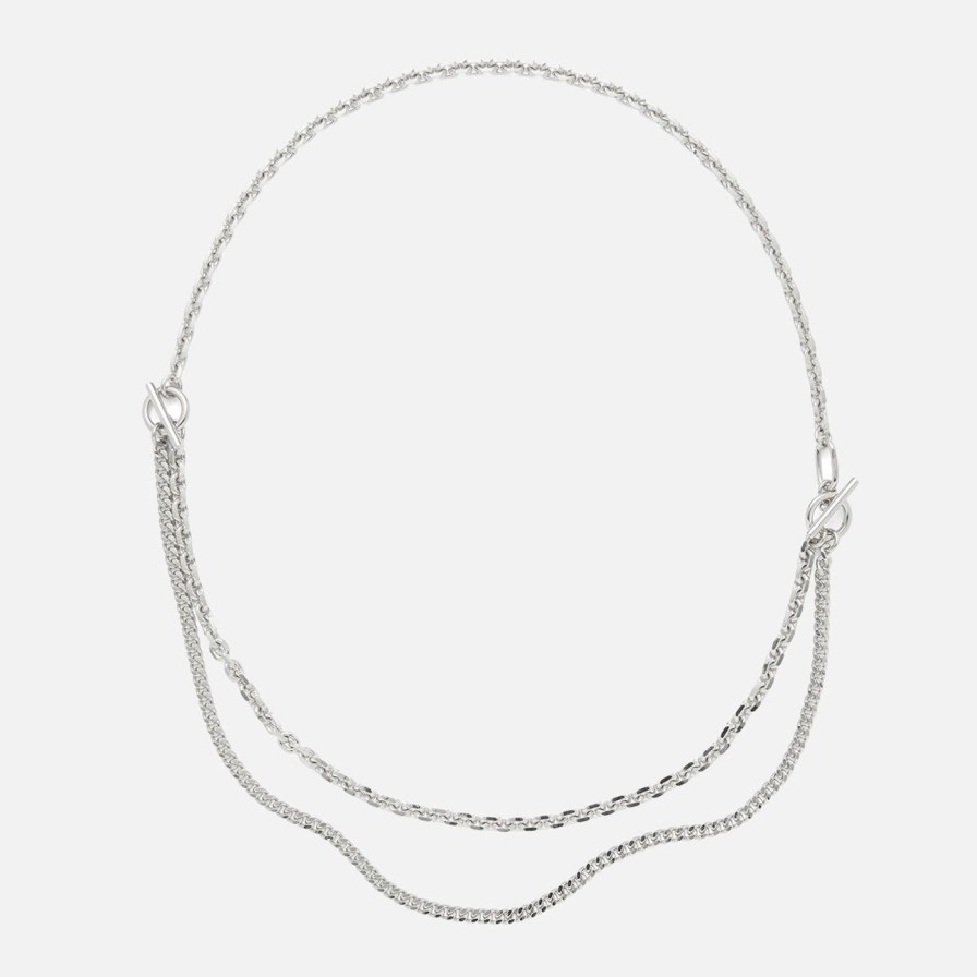 Necklaces Lady Grey | 3 Way Necklace In Silver