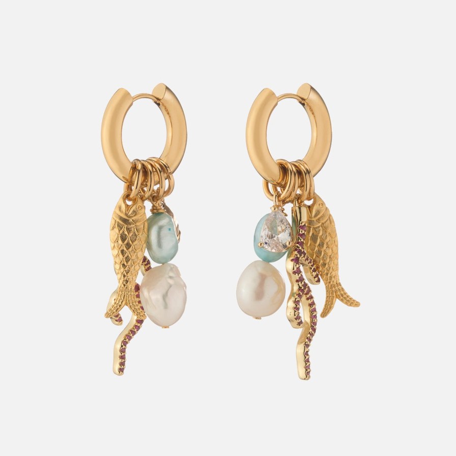 Earrings NOTTE | Sea You There Pearly Earrings