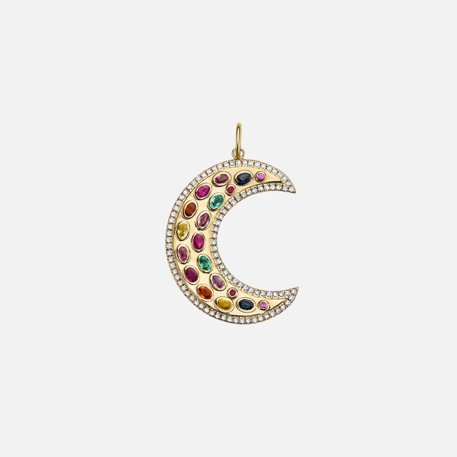 Charms & Pendants Lionheart | Maneskin Moon Charm