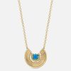 Necklaces ParkFord | Revival Baguette Necklace Turquoise