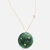 Necklaces Bleecker u0026 Prince | Mini Constellation Of Green Onyx