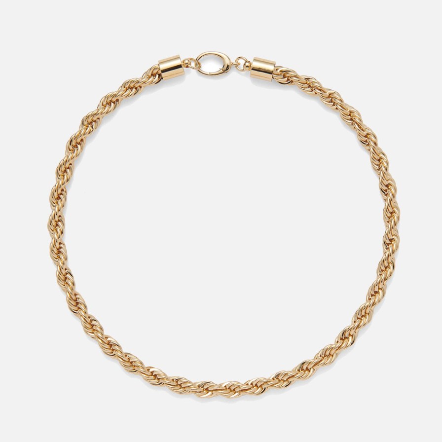 Necklaces Lady Grey | Xl Rope Chain Necklace In Gold