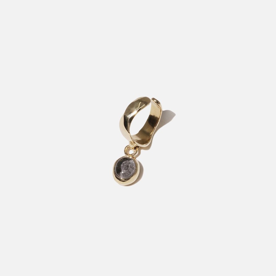 Earrings CLED | Oval Dangling Ear Cuff