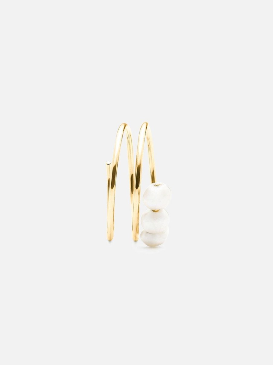 Rings Noor Shamma | Troika Spiral Knuckle Ring