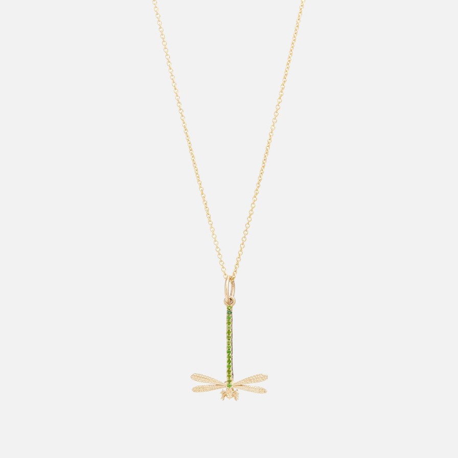 Necklaces Talon Jewelry | Flirting Dragonfly Pendant