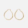 Earrings Mandy Reid | Lola Gold Hoops Yellow Gold