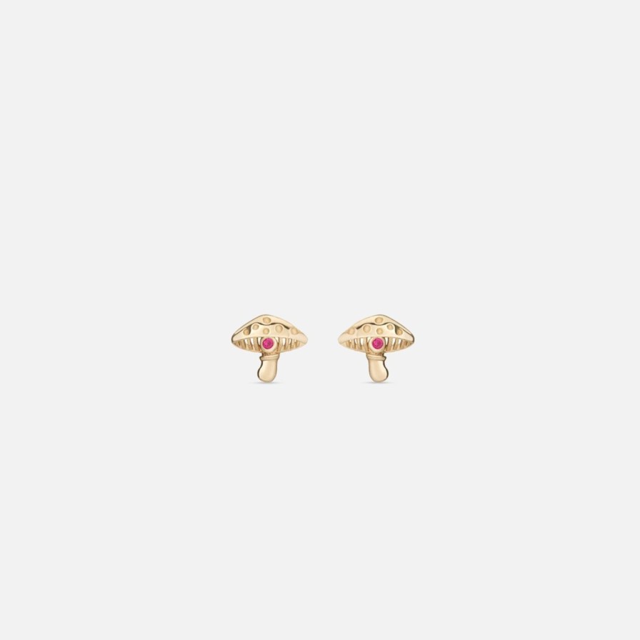 Earrings Kimberly Doyle | Mysterious Mushroom Stud