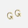 Earrings The Gild | The Gold Initial Earring