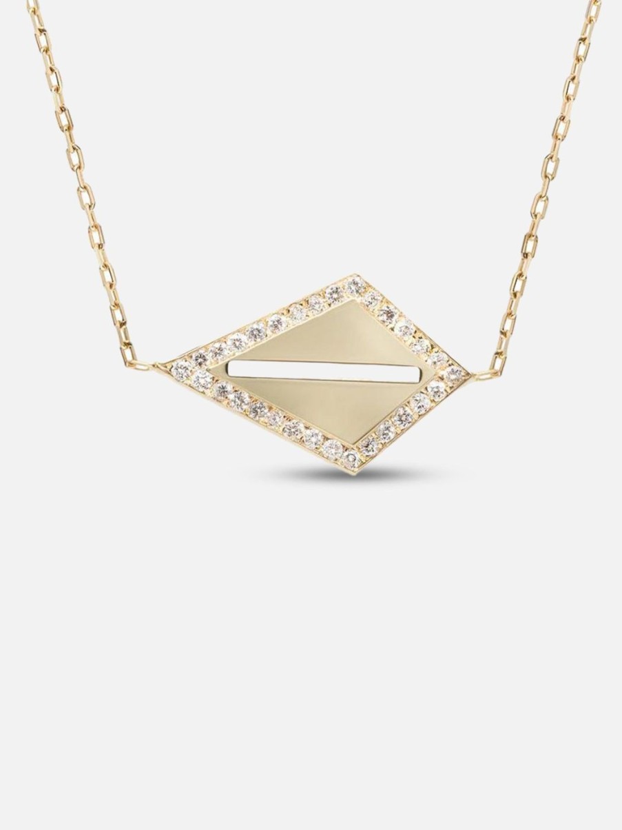 Necklaces Noor Shamma | Cipresso Necklace Yellow Gold