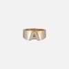 Rings Ariel Gordon Jewelry | Pave Letter Ring