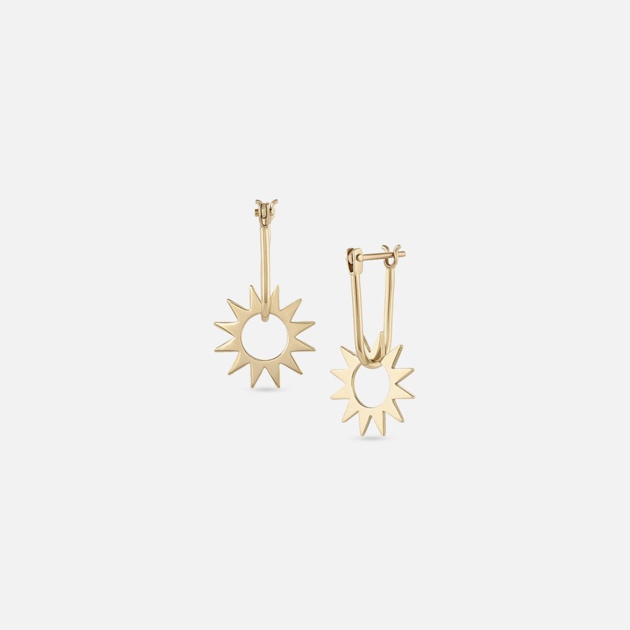 Earrings EMBLM Fine Jewelry | Mini Spur Earring 14K Yellow Gold