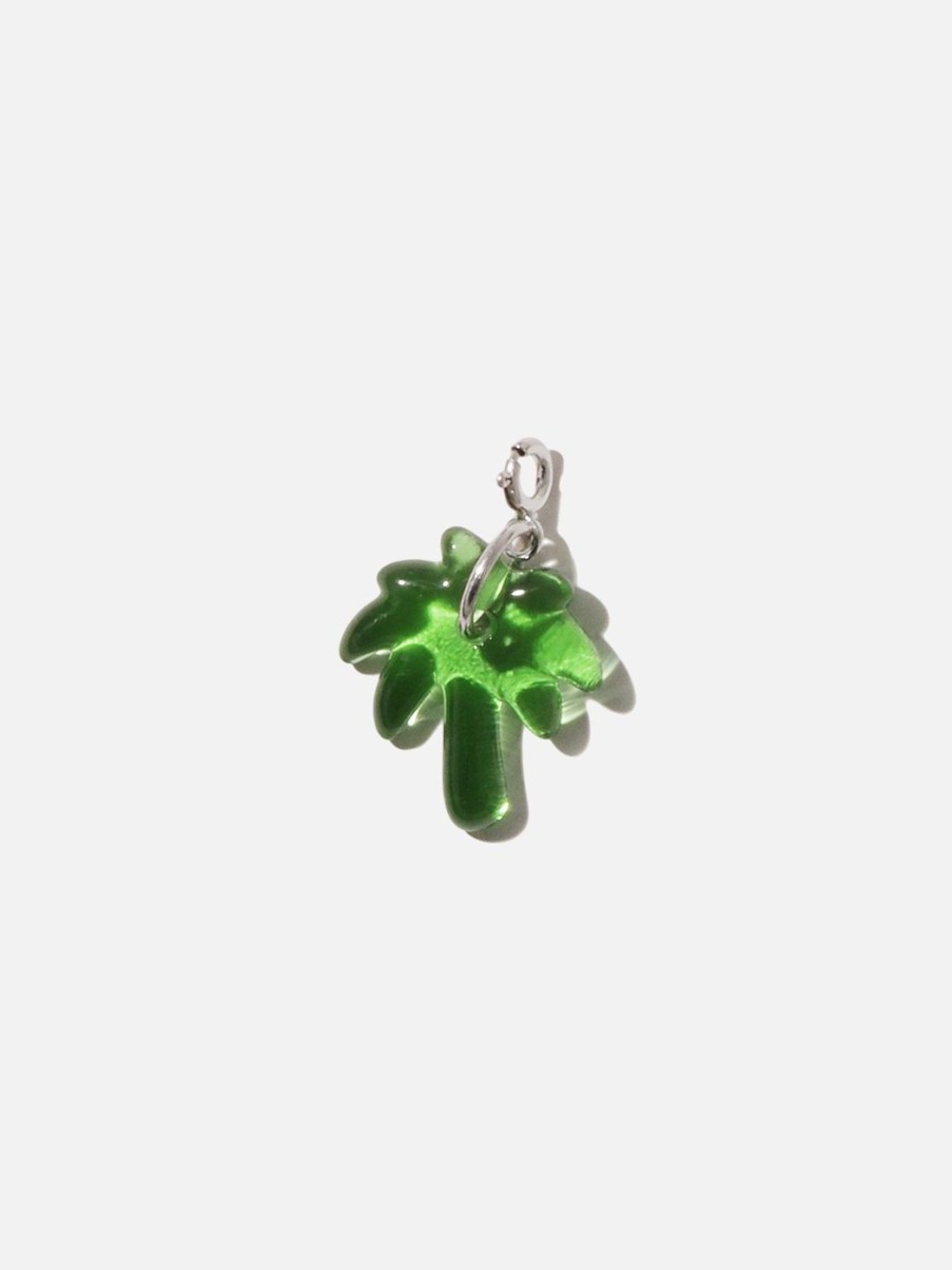 Charms & Pendants CLED | Palm Tree Icon Charm Green Forest