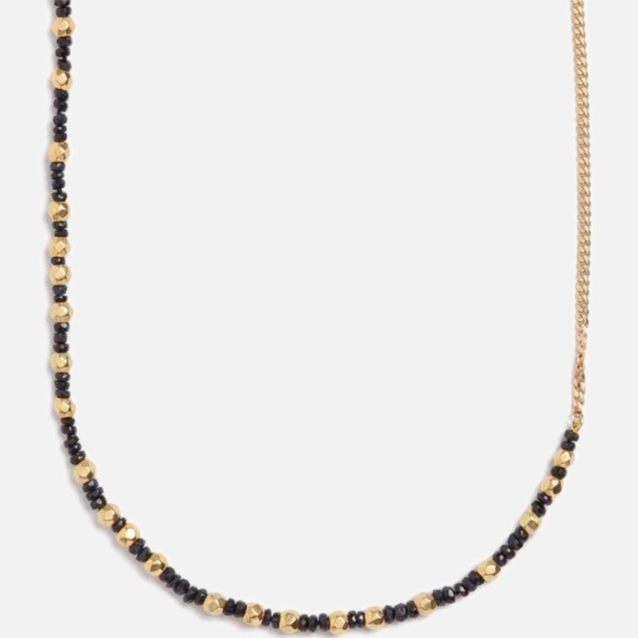 Necklaces Objet-a | La Plage Midnight Blue Sapphire