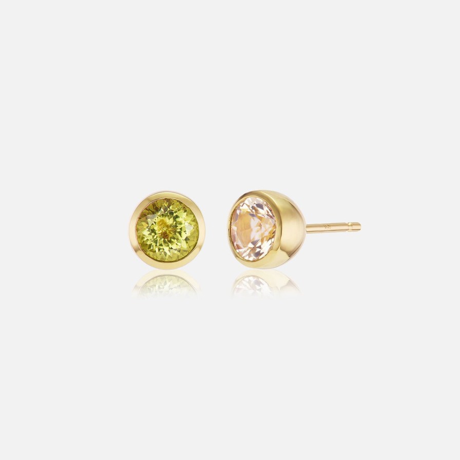 Earrings Akaila Reid | Mixmatched Tourmaline Studs