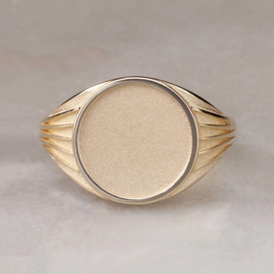 Rings EMBLM Fine Jewelry | Starburst Ring 14K Yellow Gold