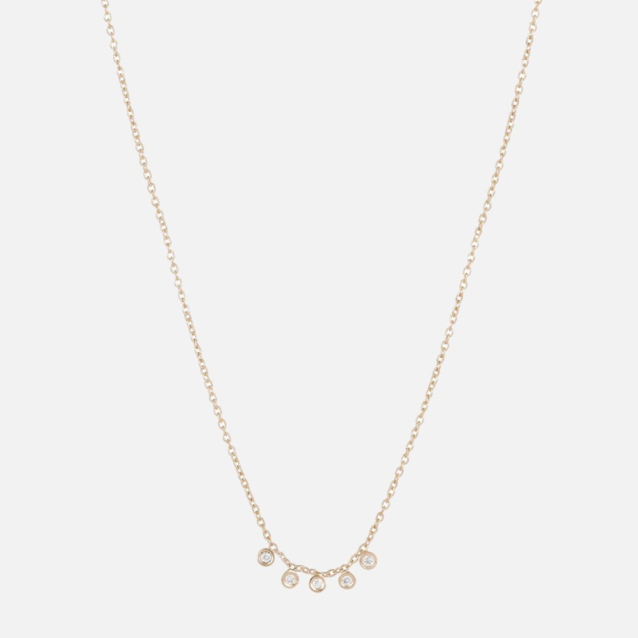 Necklaces Ariel Gordon Jewelry | Mini Diamond Dash Necklace