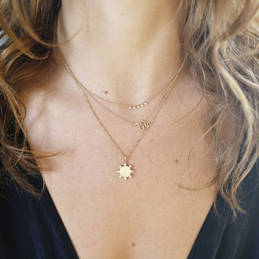 Necklaces Ariel Gordon Jewelry | Mini Diamond Dash Necklace