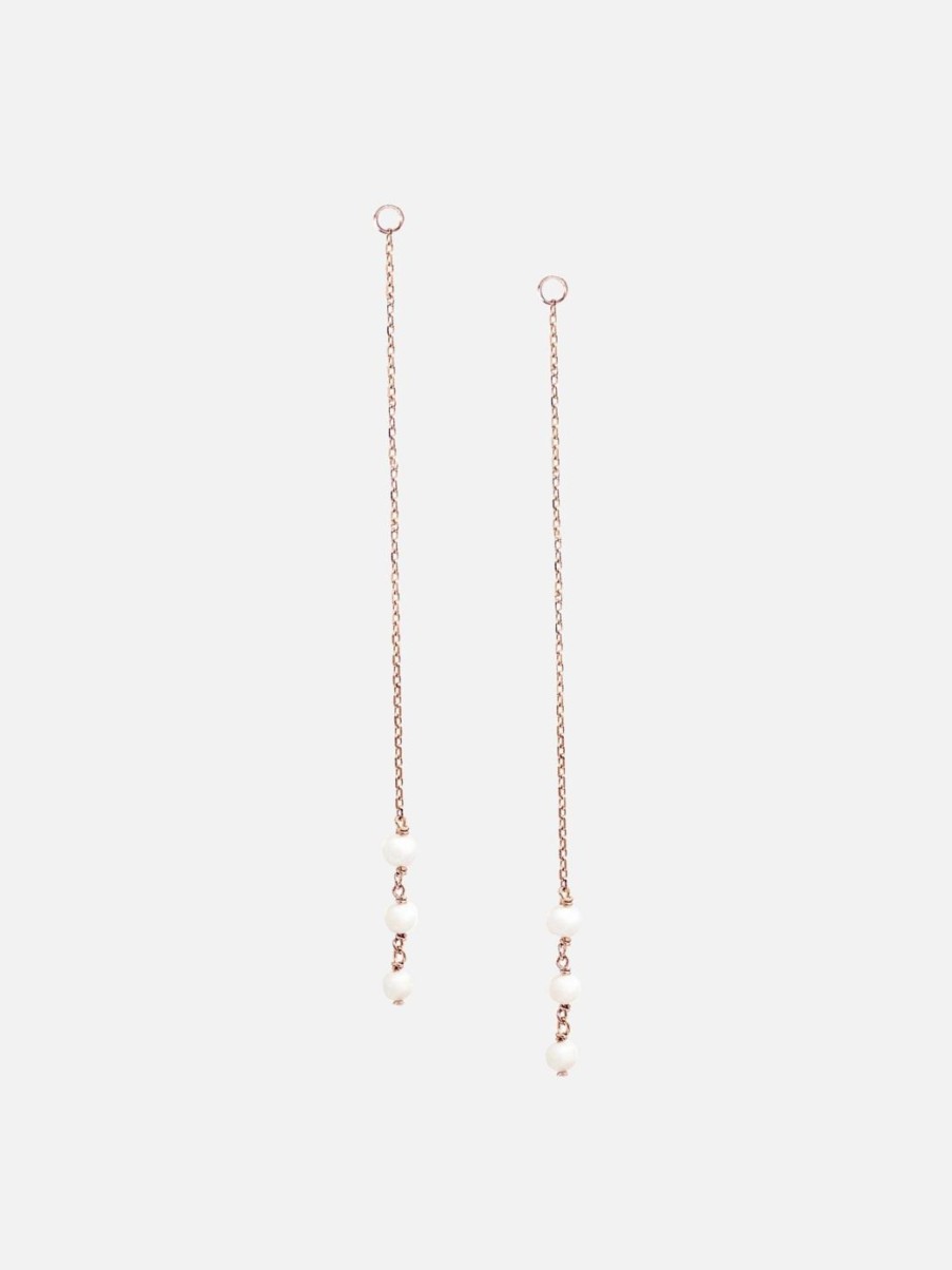 Charms & Pendants Noor Shamma | Troika Chain Links Rose Gold