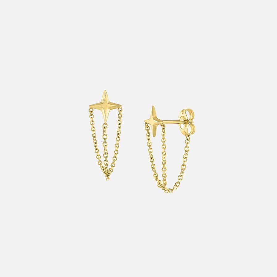 Earrings Kimberly Doyle | Shooting Star Stud 14K Yellow