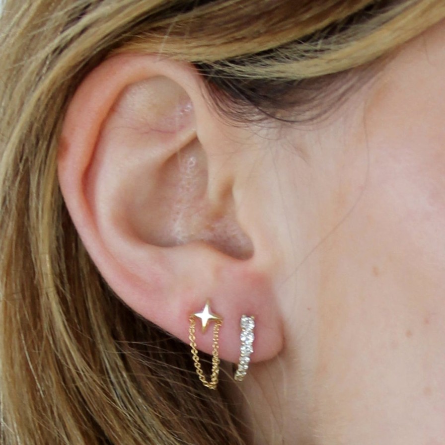 Earrings Kimberly Doyle | Shooting Star Stud 14K Yellow