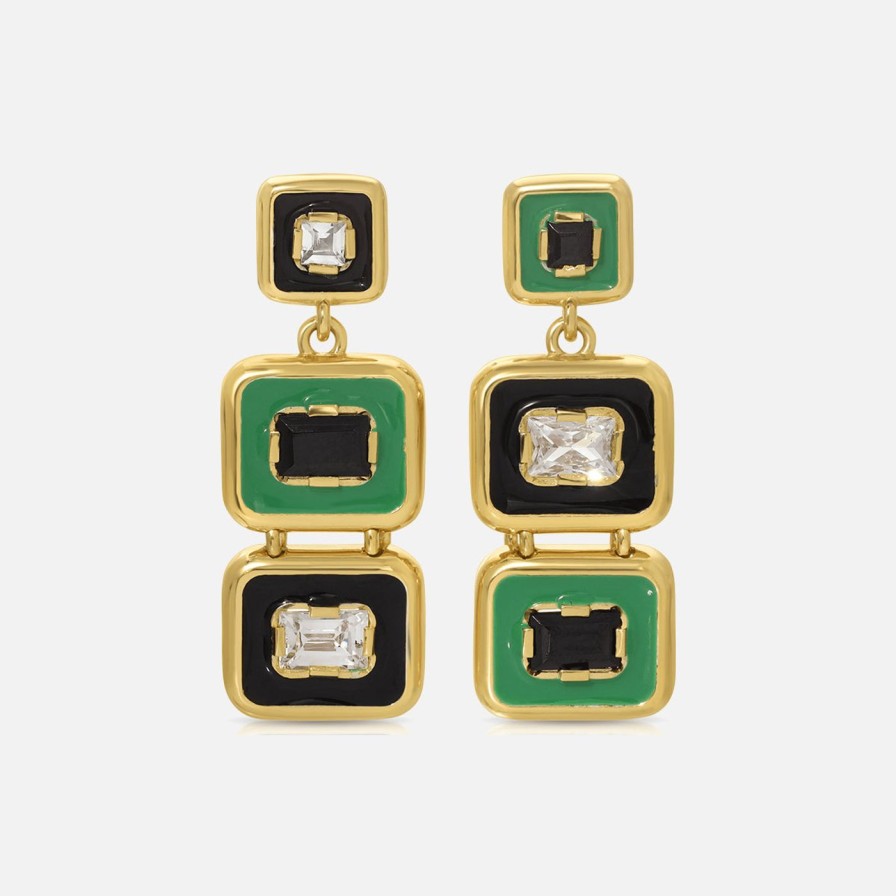 Earrings Monbouquette | Lucky Snapback Earrings Gold