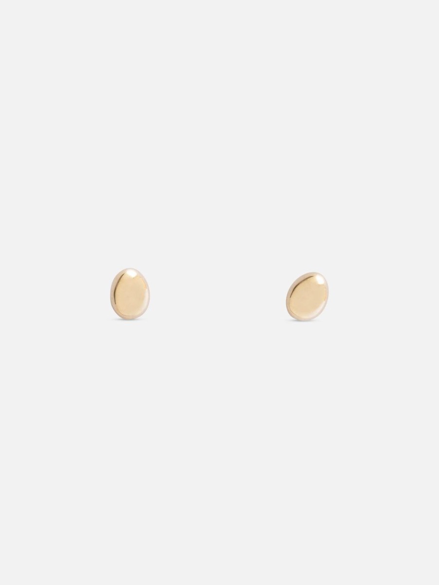 Earrings M. Hisae | Plain Petite Pebble Studs