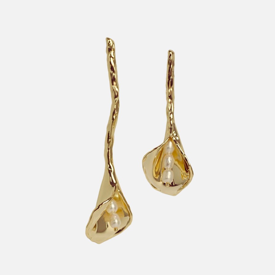 Earrings Anita Berisha | Calla Lily Earrings