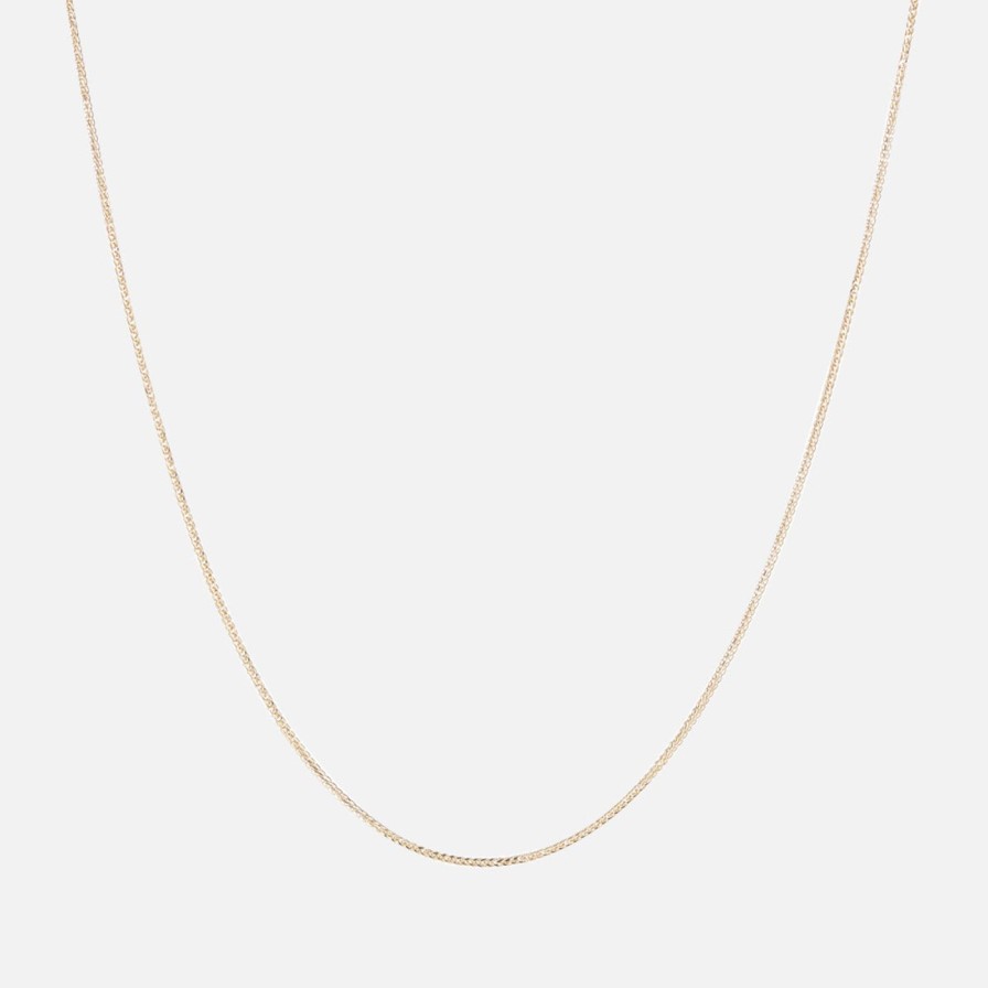 Necklaces Ariel Gordon Jewelry | 1.1Mm Triple Wheat Chain