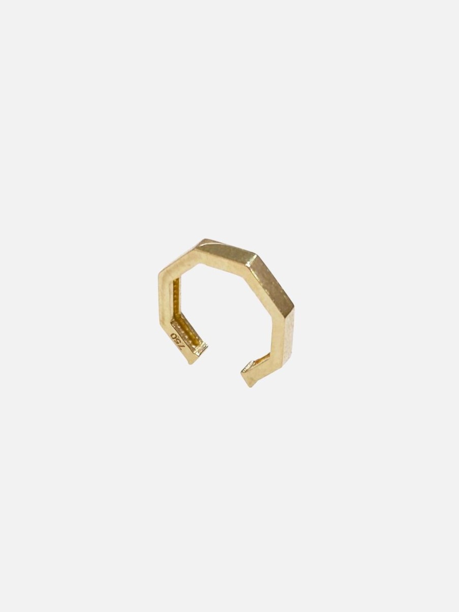 Earrings Noor Shamma | Octagon Ear Cuff