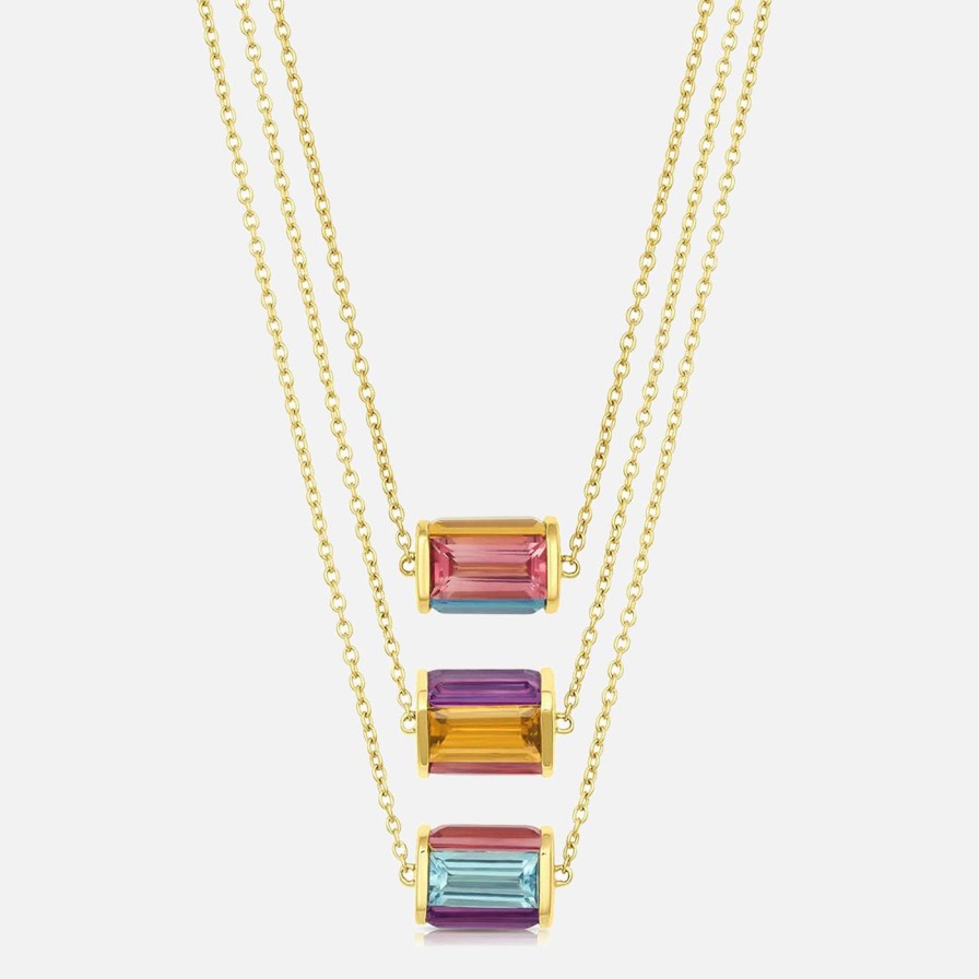 Necklaces Jennifer DeMoro Jewelry | Chroma Illusion Pendant Necklace