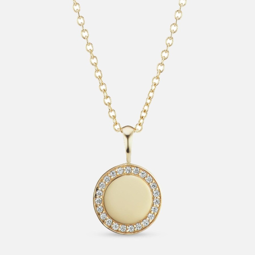 Necklaces The Gild | The Gold Diamond Signature Necklace