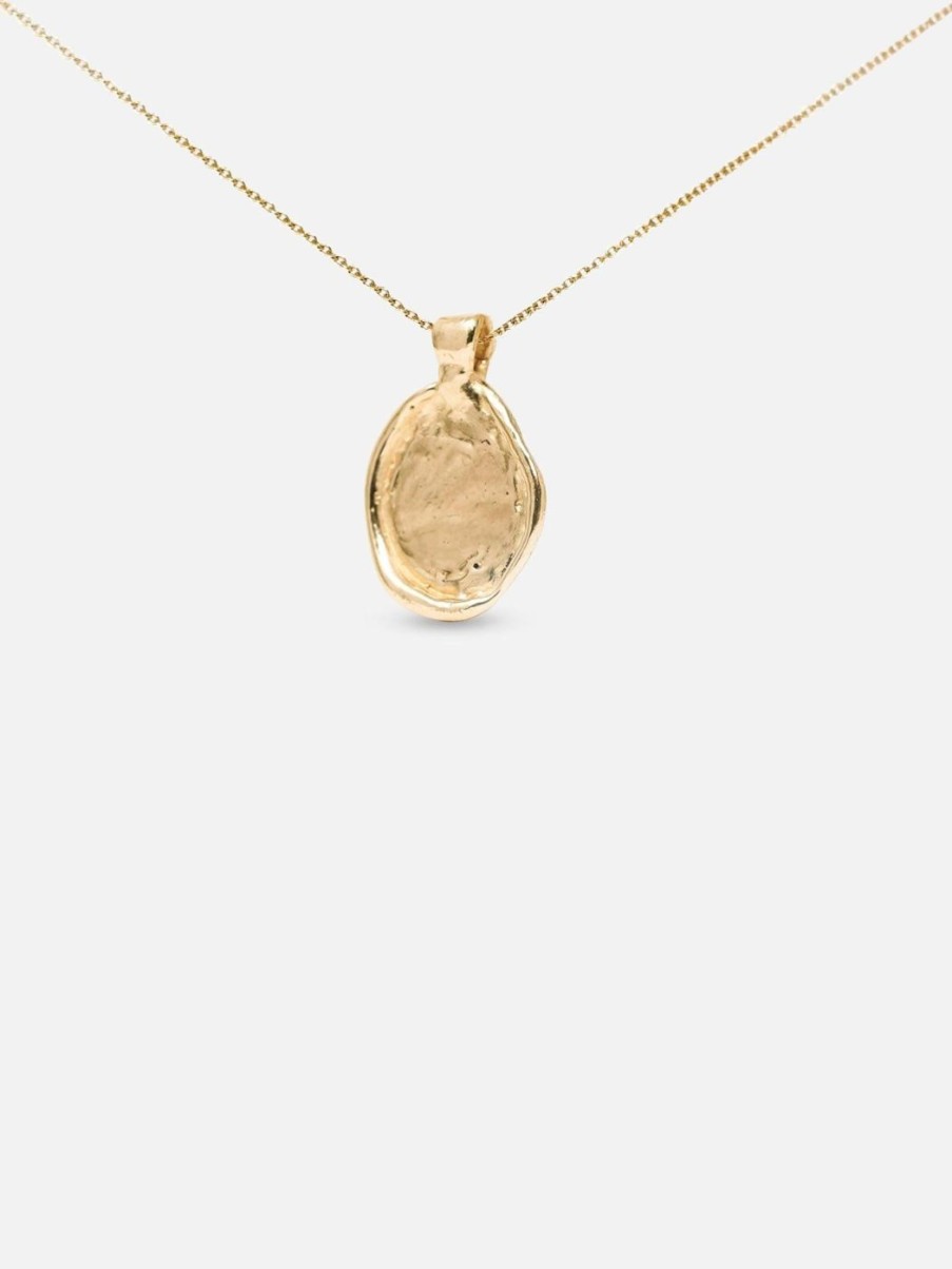 Necklaces Mandy Reid | Fern Gold Necklace Yellow Gold