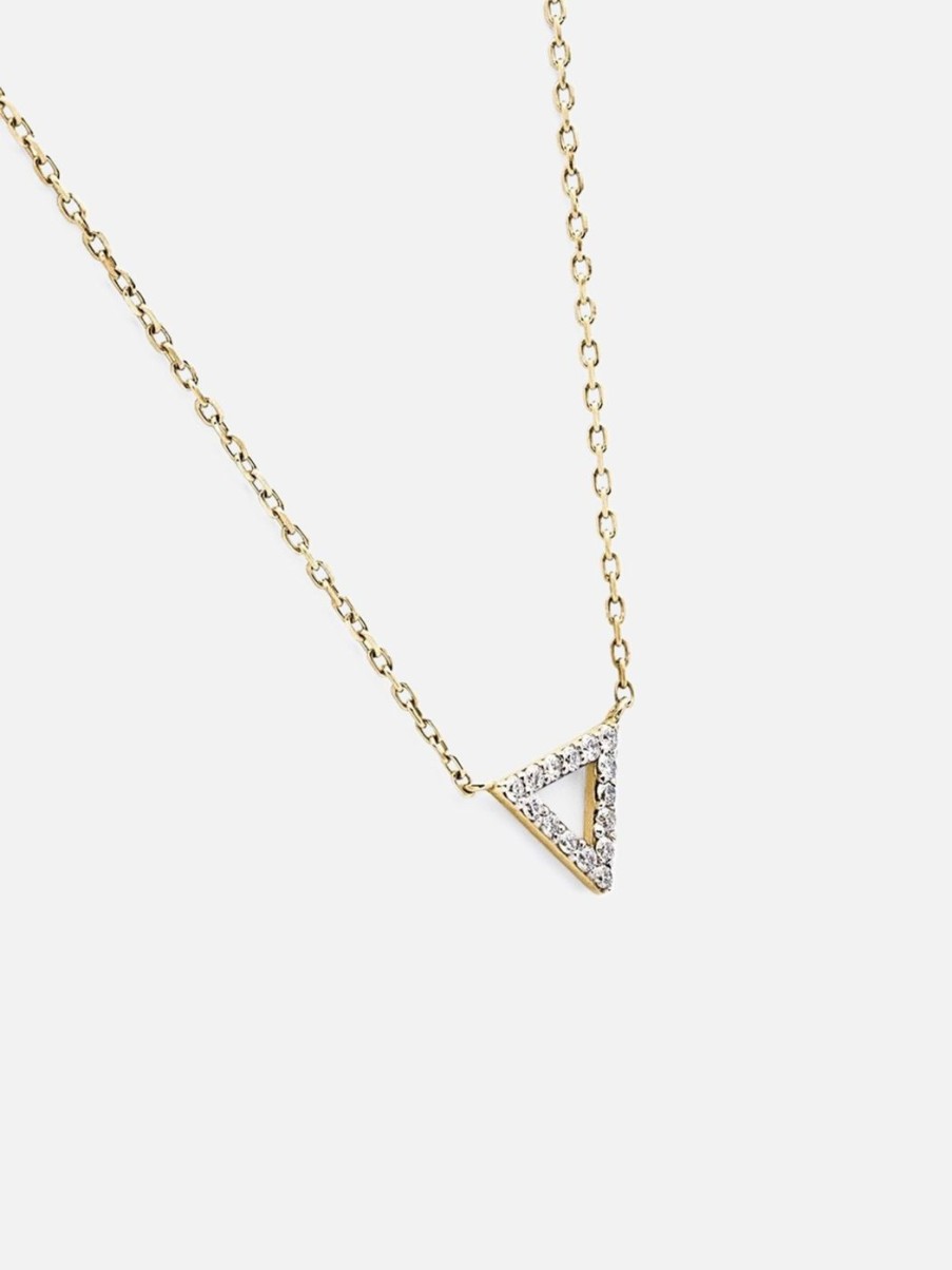 Necklaces Noor Shamma | Troika Choker Yellow Gold