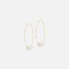 Earrings The Gild | The Medium Floating Pearl Earring