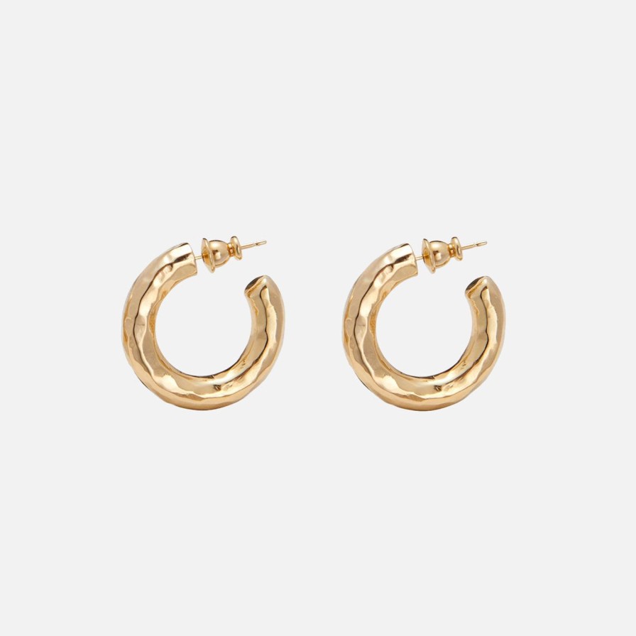 Earrings Lady Grey | Rayan Hoops In Gold